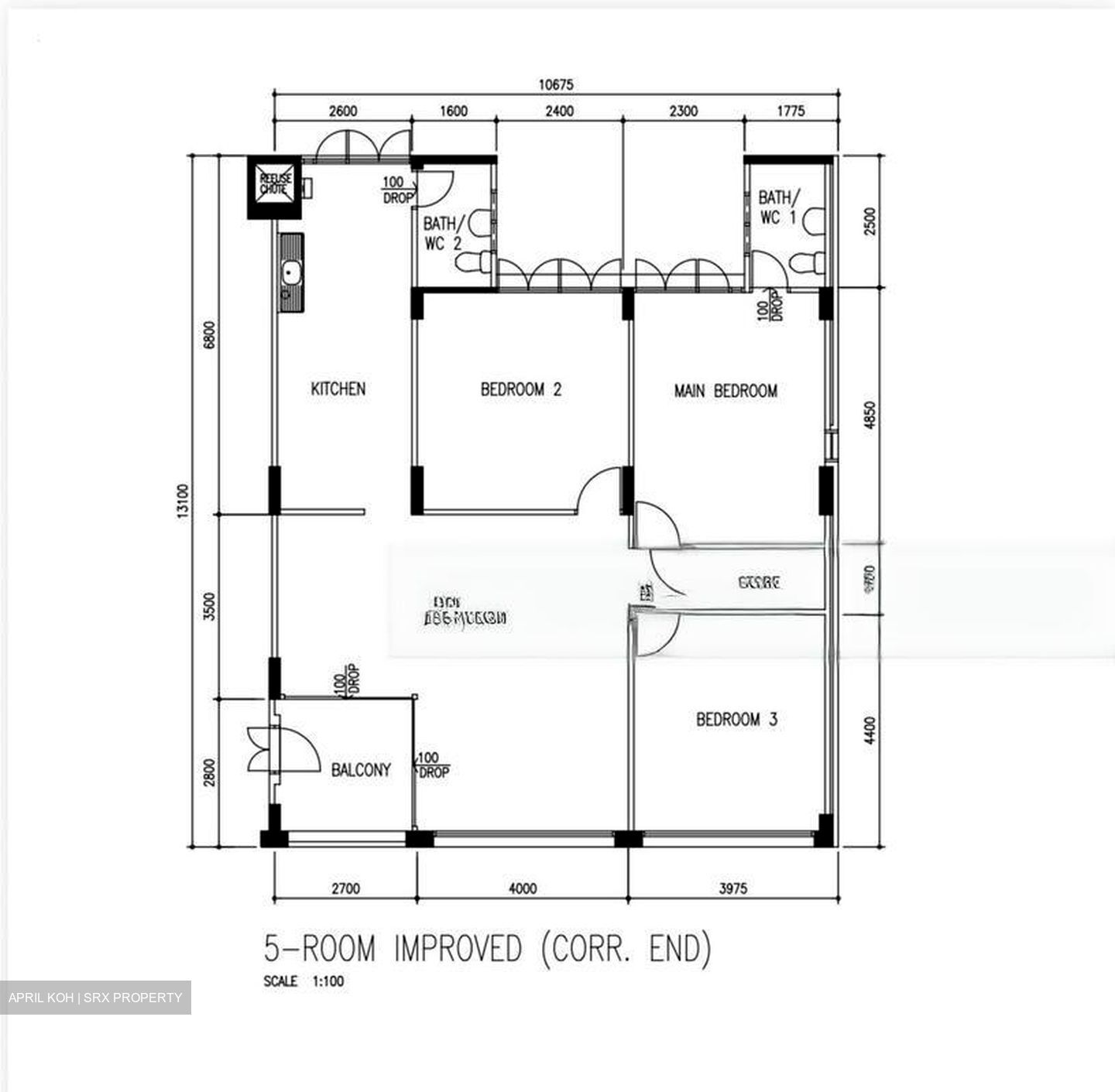 Blk 136 Simei Street 1 (Tampines), HDB 5 Rooms #483347351